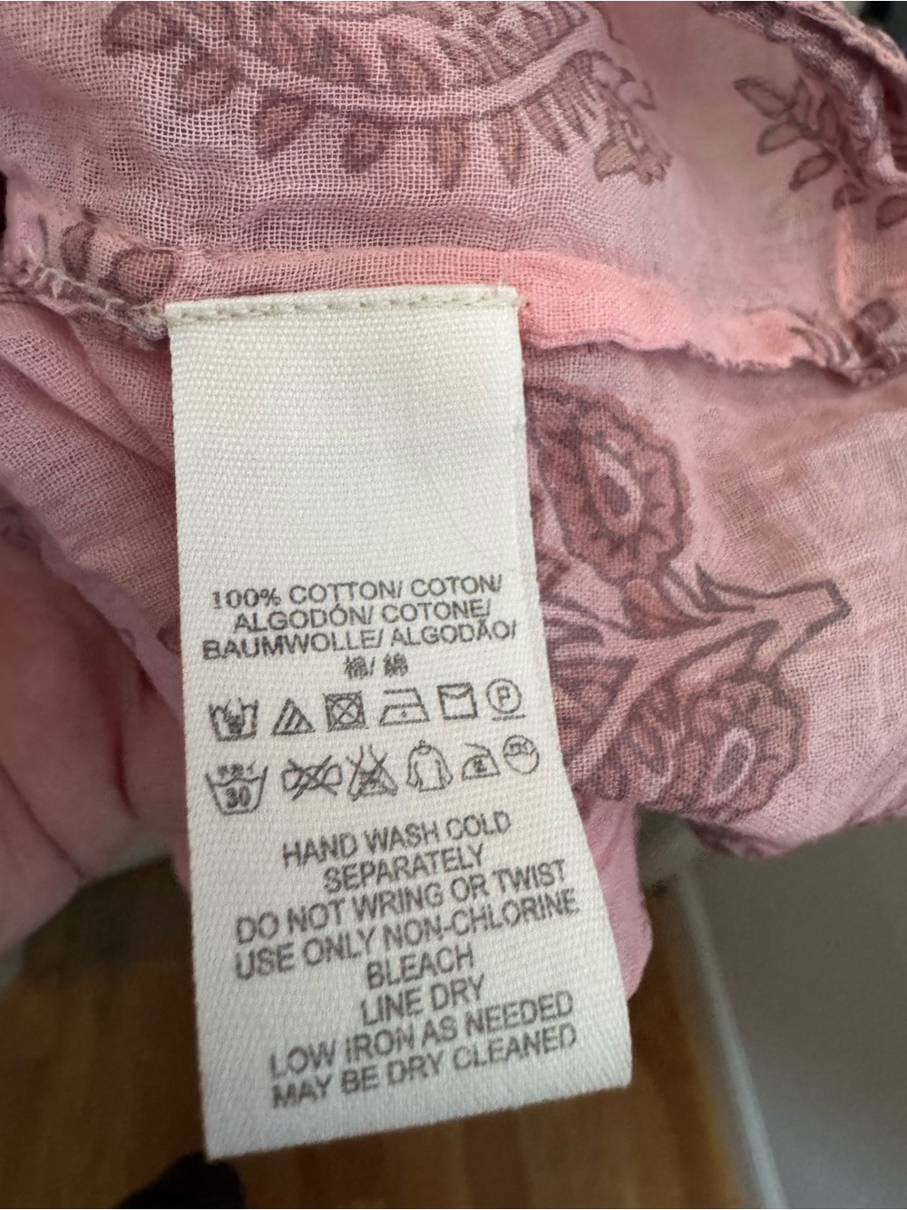 Free People Pink Paisley Maxi Dress - Picture 7 of 7